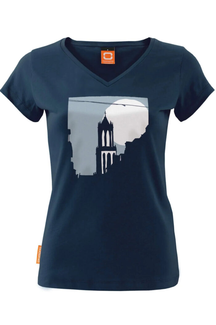 Dames t-shirt V-hals De Dom